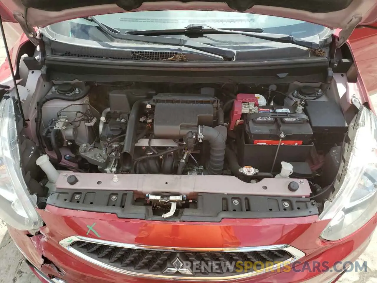 11 Photograph of a damaged car ML32A3HJ4LH008907 MITSUBISHI MIRAGE 2020