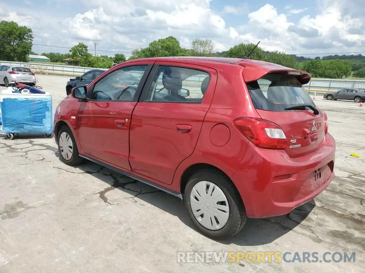 2 Photograph of a damaged car ML32A3HJ4LH008907 MITSUBISHI MIRAGE 2020