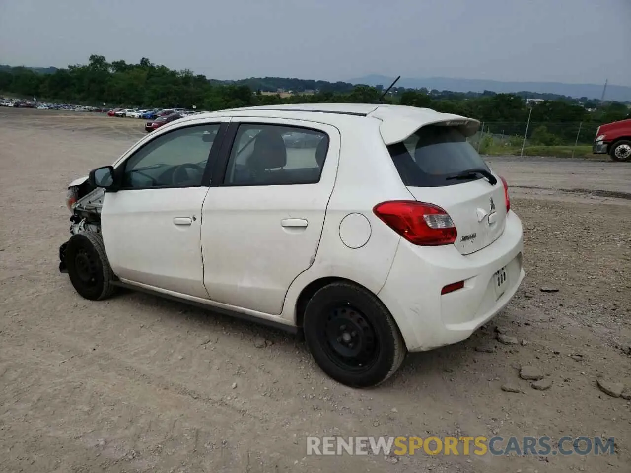2 Photograph of a damaged car ML32A3HJ4LH009961 MITSUBISHI MIRAGE 2020