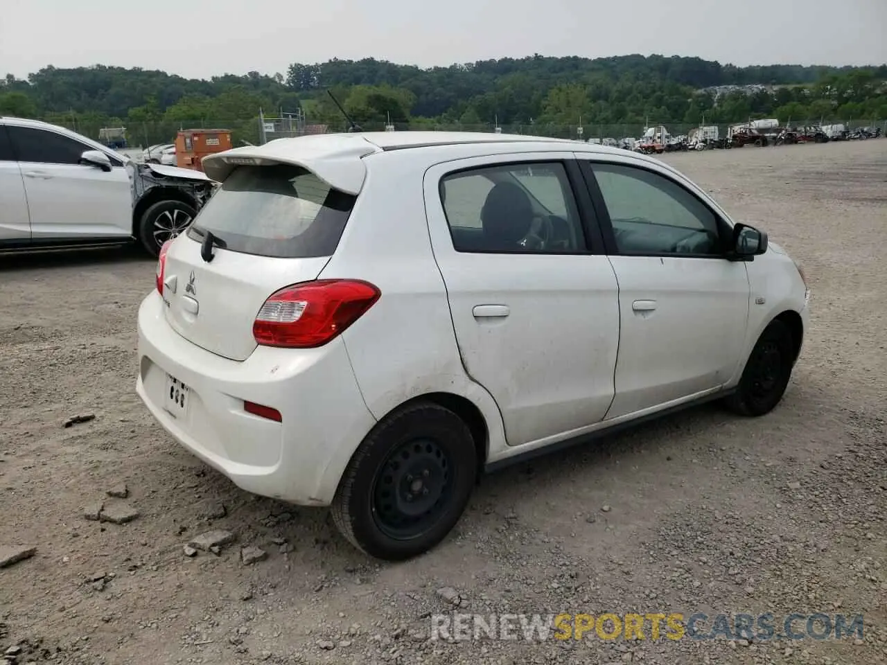 3 Photograph of a damaged car ML32A3HJ4LH009961 MITSUBISHI MIRAGE 2020