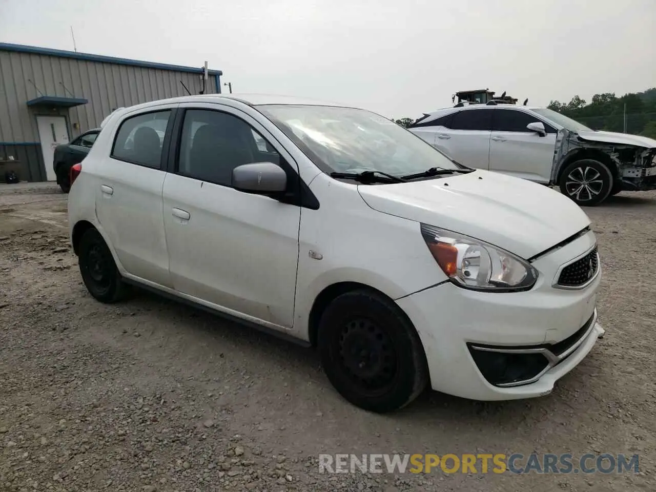 4 Photograph of a damaged car ML32A3HJ4LH009961 MITSUBISHI MIRAGE 2020