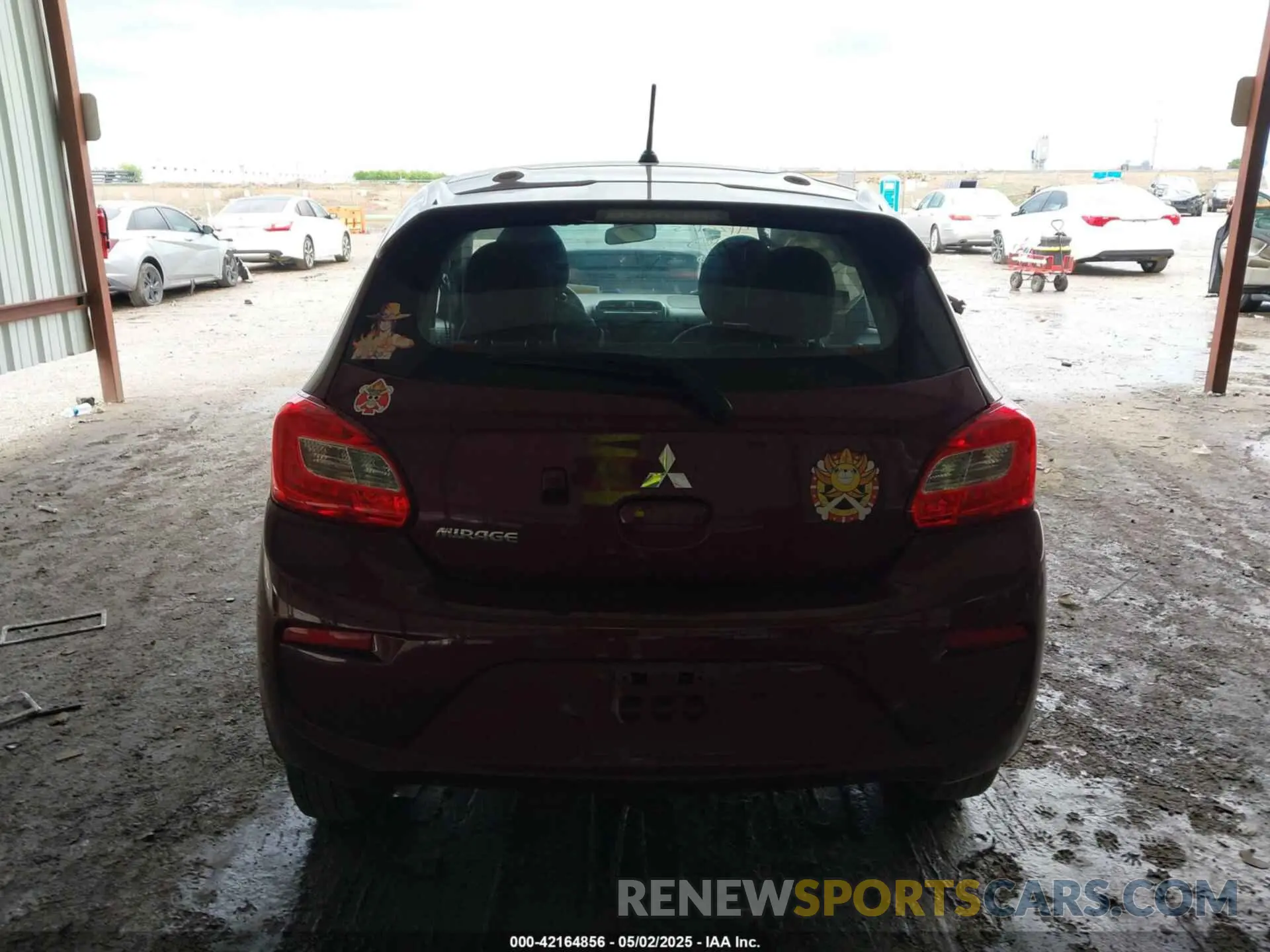 16 Photograph of a damaged car ML32A3HJ4LH010544 MITSUBISHI MIRAGE 2020