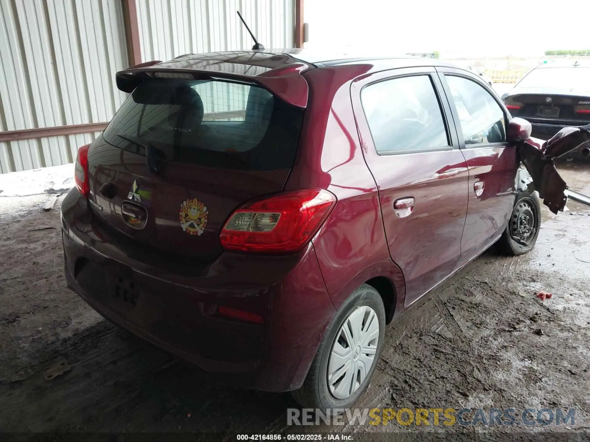 4 Photograph of a damaged car ML32A3HJ4LH010544 MITSUBISHI MIRAGE 2020