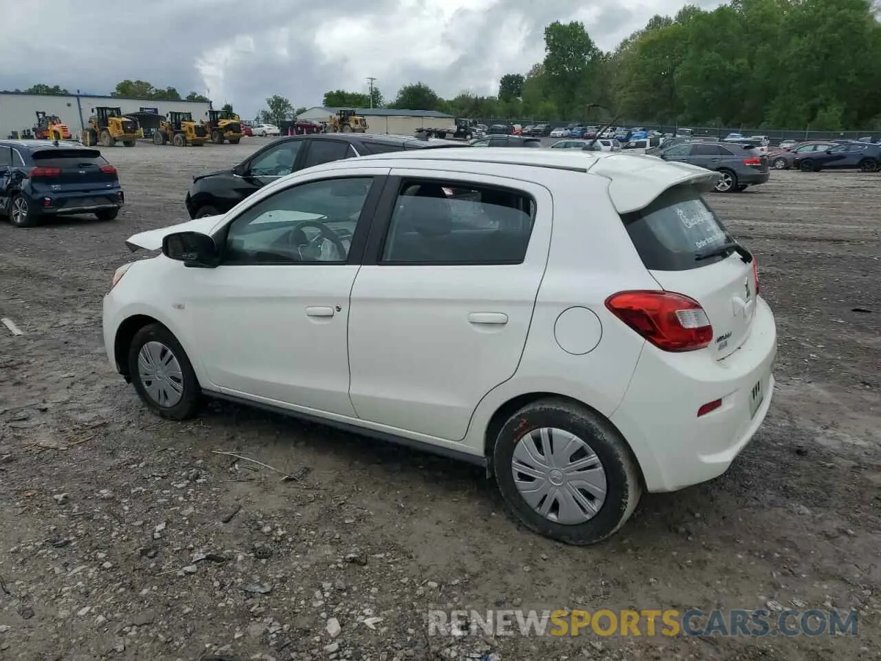 2 Photograph of a damaged car ML32A3HJ6LH010710 MITSUBISHI MIRAGE 2020