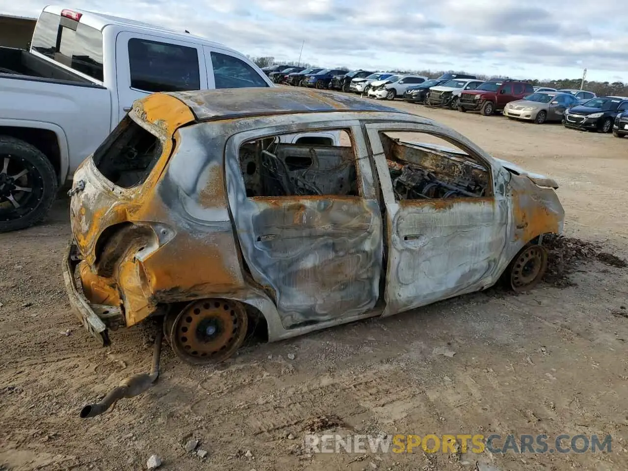 3 Photograph of a damaged car ML32A3HJ7LH006200 MITSUBISHI MIRAGE 2020
