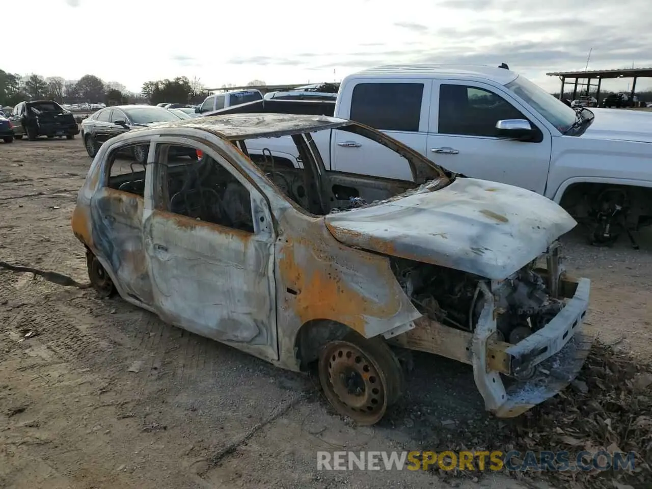 4 Photograph of a damaged car ML32A3HJ7LH006200 MITSUBISHI MIRAGE 2020