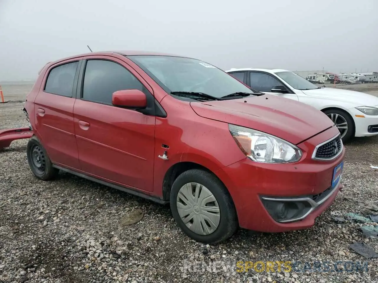 4 Photograph of a damaged car ML32A3HJ8LH000812 MITSUBISHI MIRAGE 2020