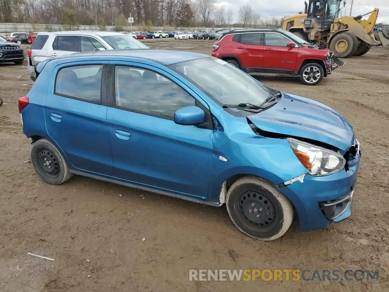 4 Photograph of a damaged car ML32A3HJ8LH006190 MITSUBISHI MIRAGE 2020