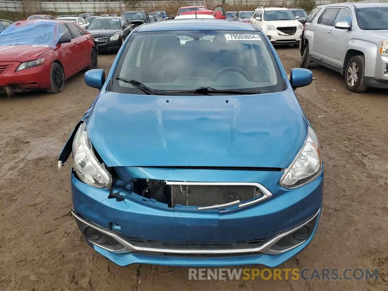 5 Photograph of a damaged car ML32A3HJ8LH006190 MITSUBISHI MIRAGE 2020