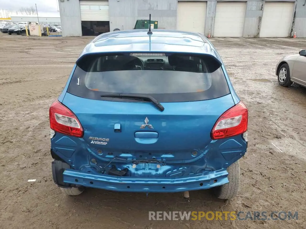 6 Photograph of a damaged car ML32A3HJ8LH006190 MITSUBISHI MIRAGE 2020