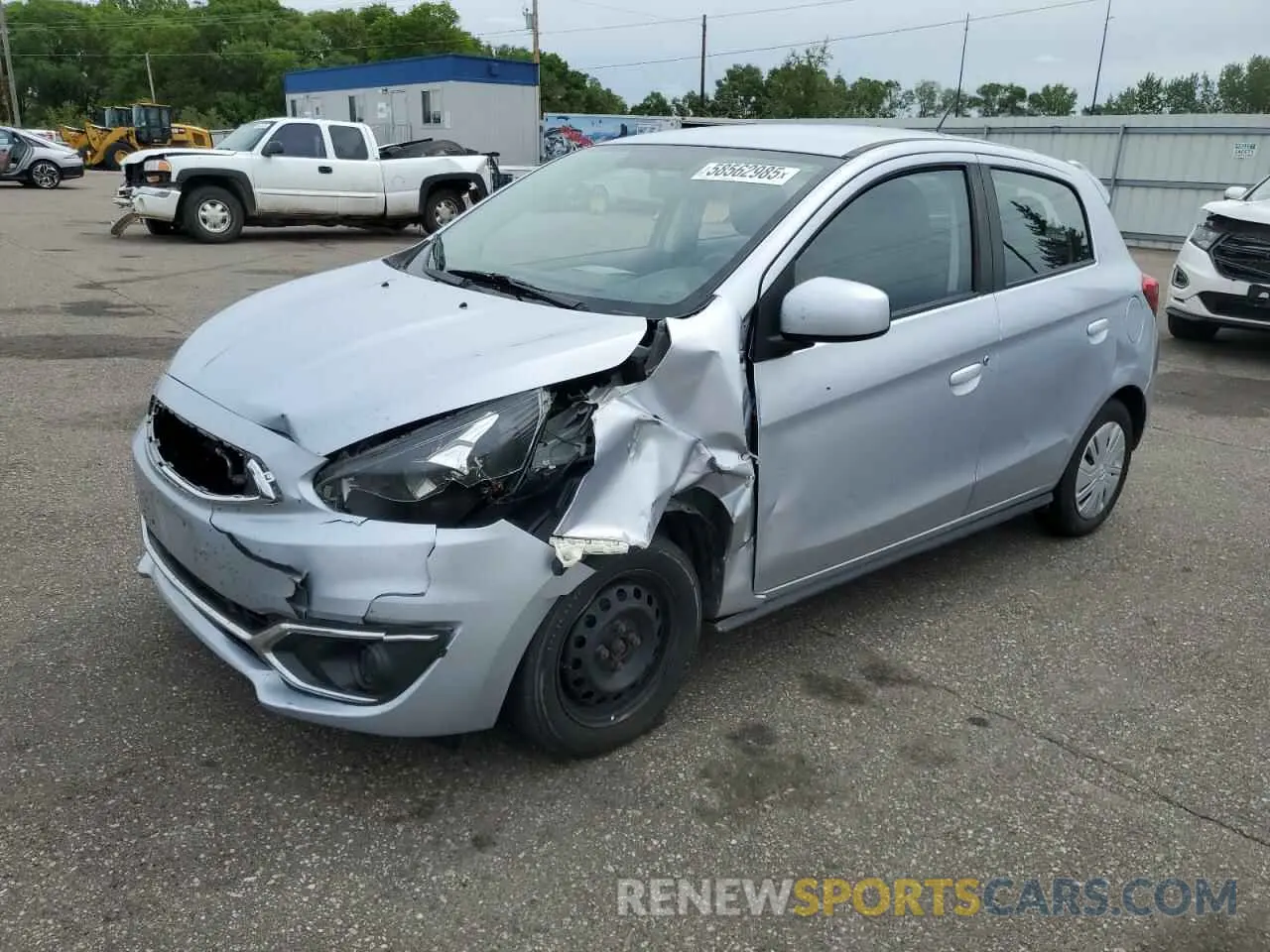 1 Photograph of a damaged car ML32A3HJ8LH007727 MITSUBISHI MIRAGE 2020