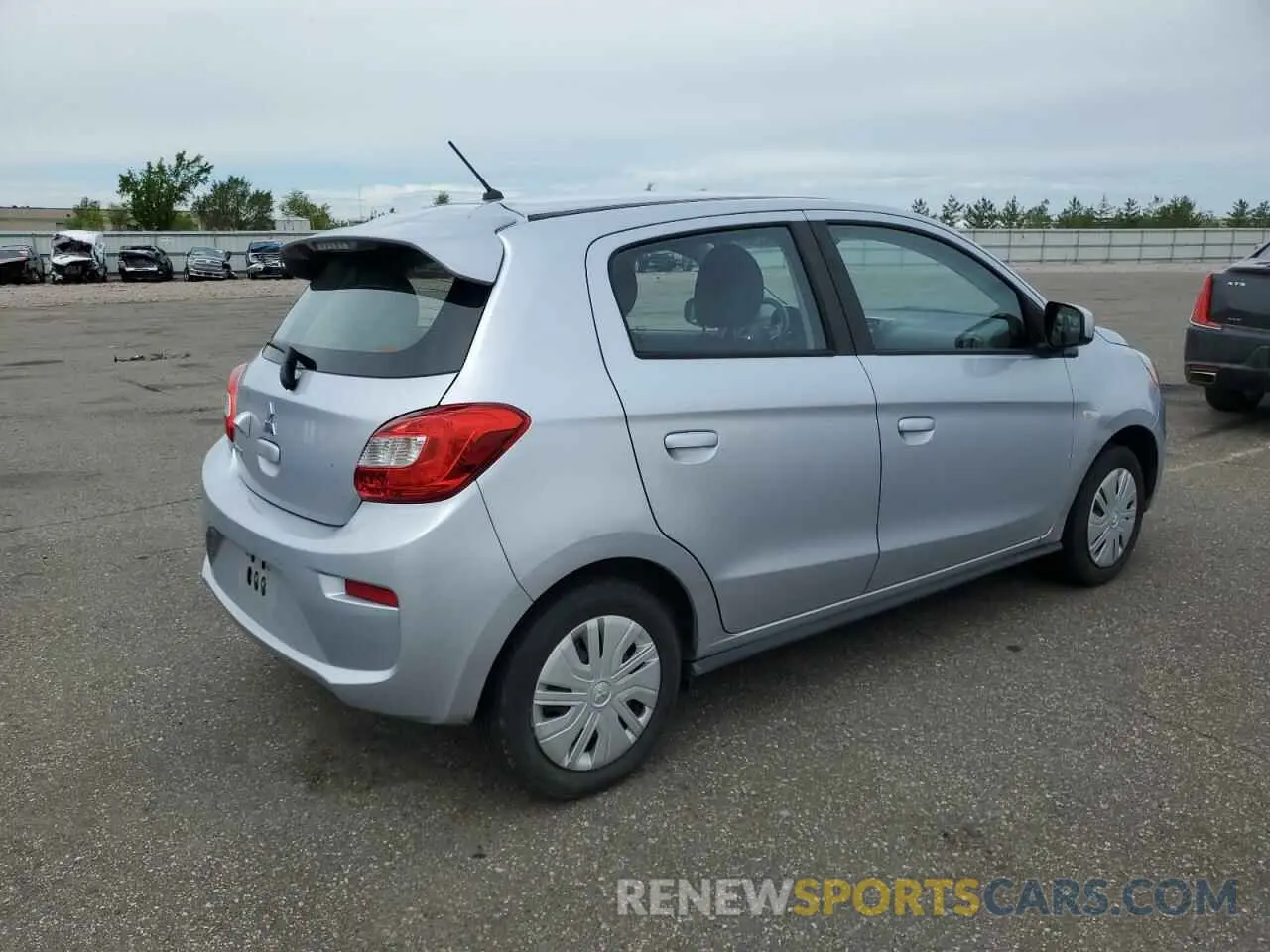 3 Photograph of a damaged car ML32A3HJ8LH007727 MITSUBISHI MIRAGE 2020