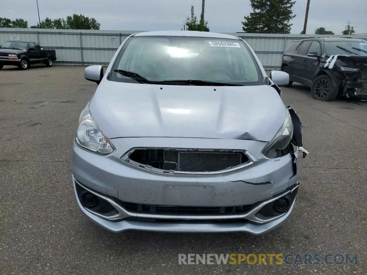 5 Photograph of a damaged car ML32A3HJ8LH007727 MITSUBISHI MIRAGE 2020