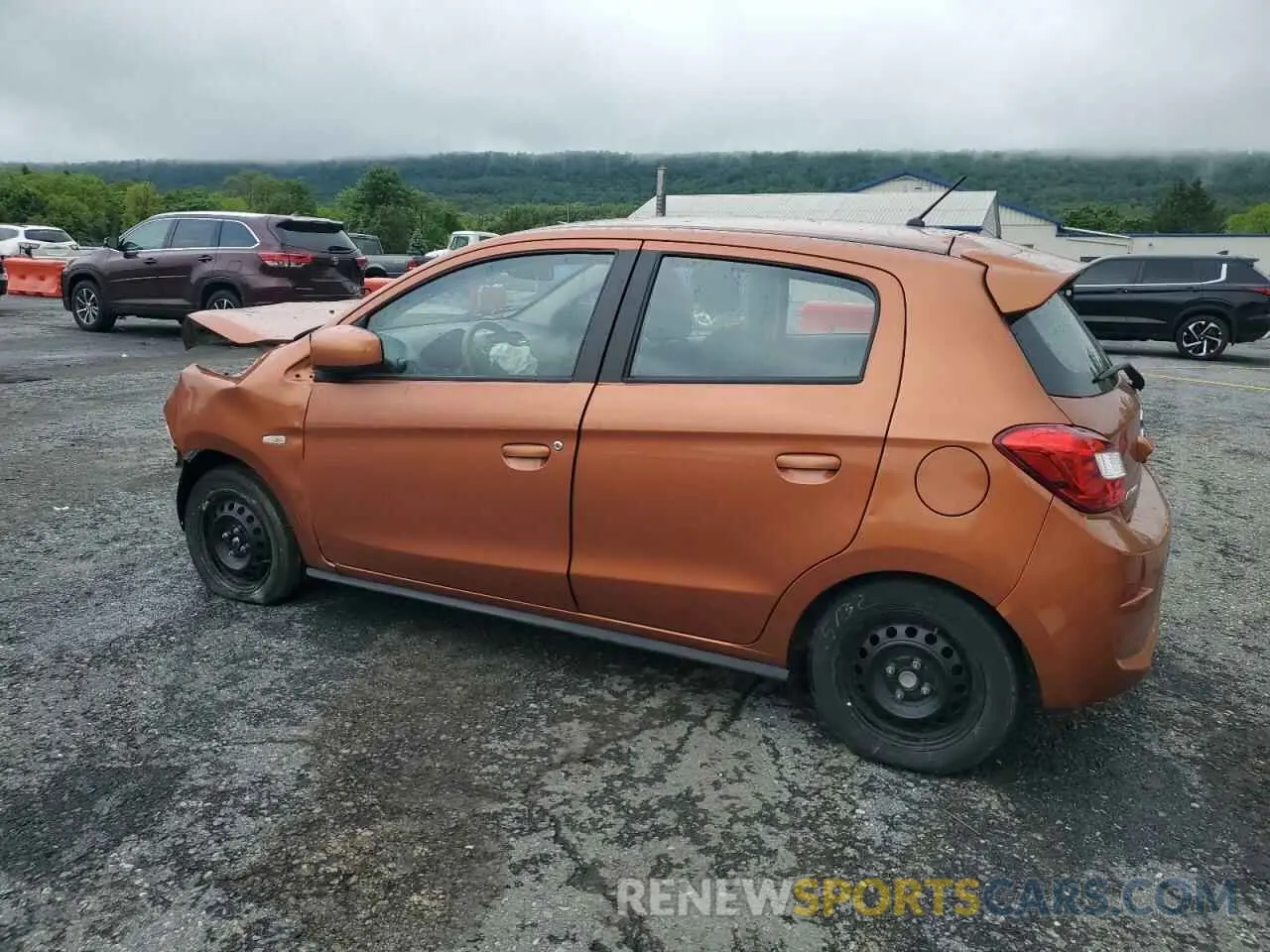 2 Photograph of a damaged car ML32A3HJ8LH010367 MITSUBISHI MIRAGE 2020