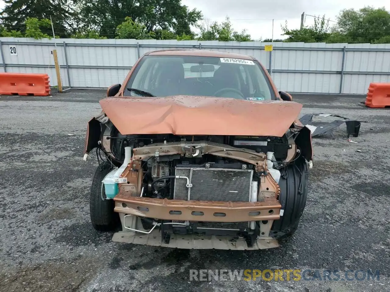 5 Photograph of a damaged car ML32A3HJ8LH010367 MITSUBISHI MIRAGE 2020