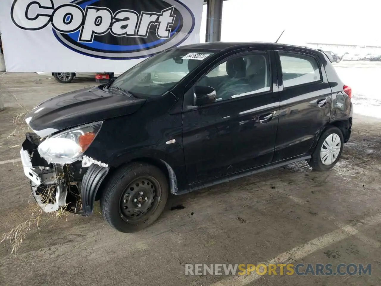 1 Photograph of a damaged car ML32A3HJ8LH010918 MITSUBISHI MIRAGE 2020