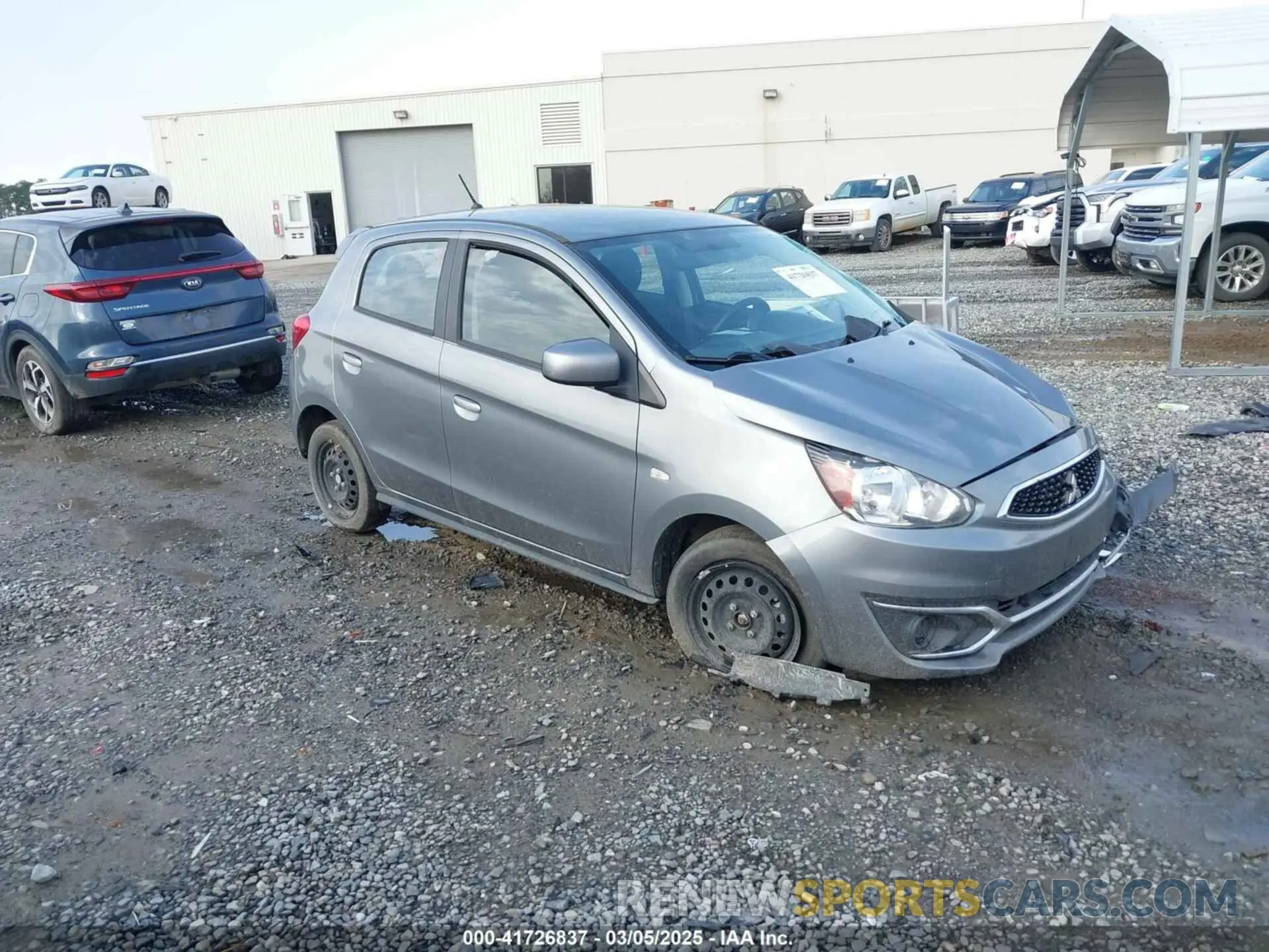 1 Photograph of a damaged car ML32A3HJ9LH002486 MITSUBISHI MIRAGE 2020