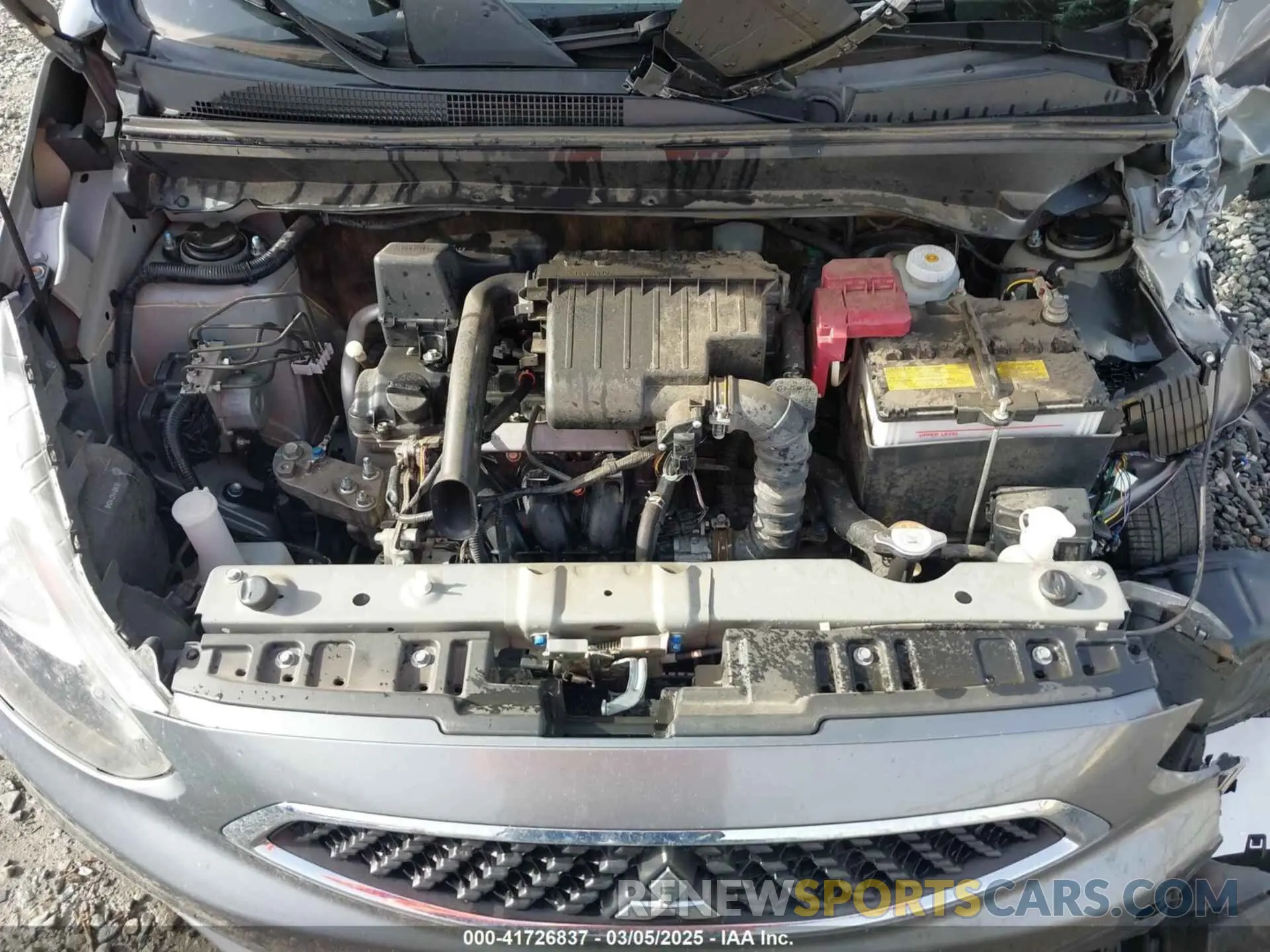 10 Photograph of a damaged car ML32A3HJ9LH002486 MITSUBISHI MIRAGE 2020
