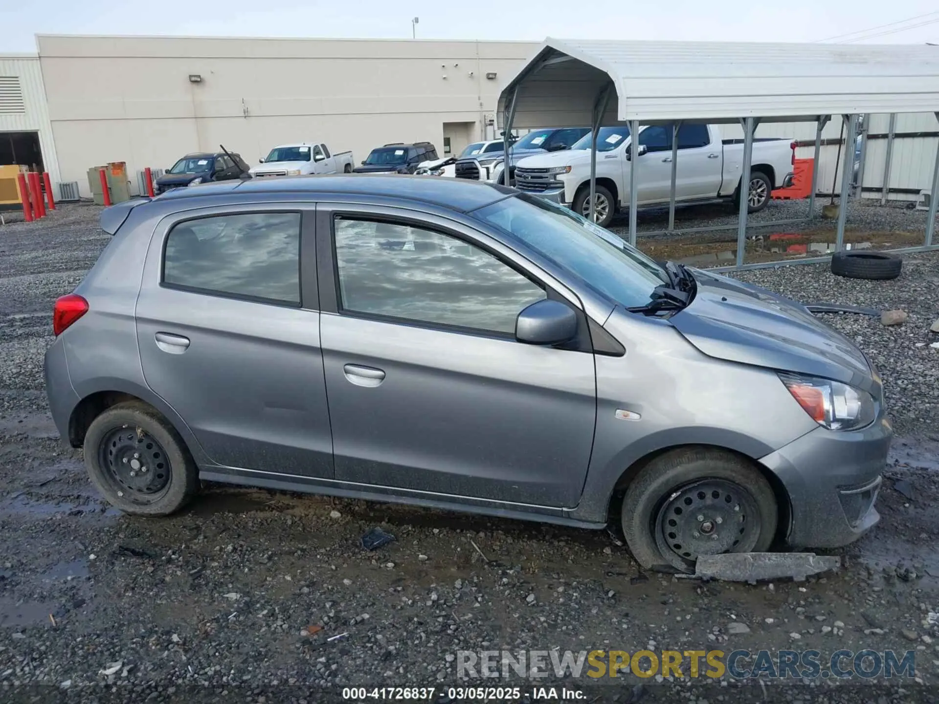 13 Photograph of a damaged car ML32A3HJ9LH002486 MITSUBISHI MIRAGE 2020