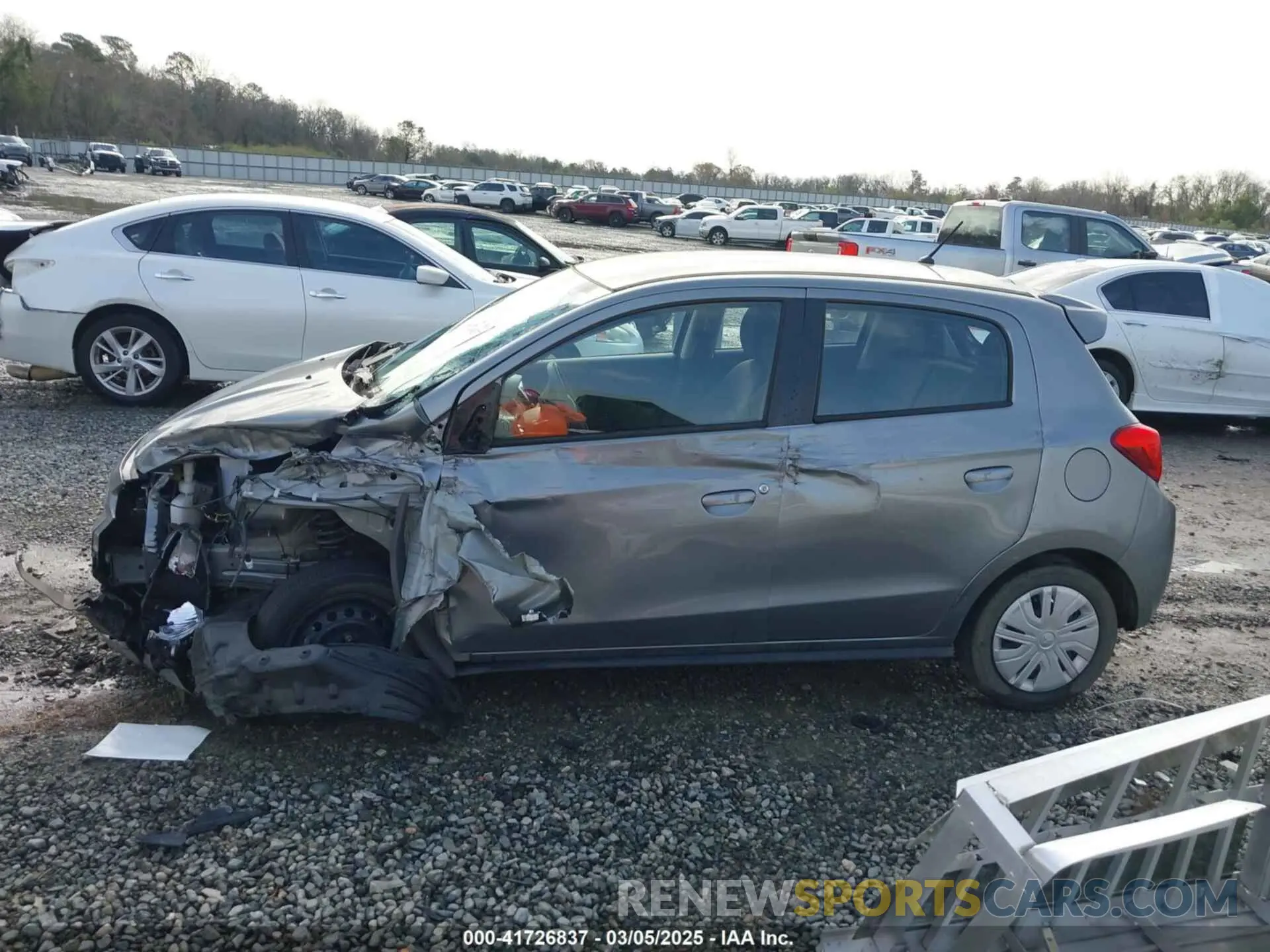 14 Photograph of a damaged car ML32A3HJ9LH002486 MITSUBISHI MIRAGE 2020
