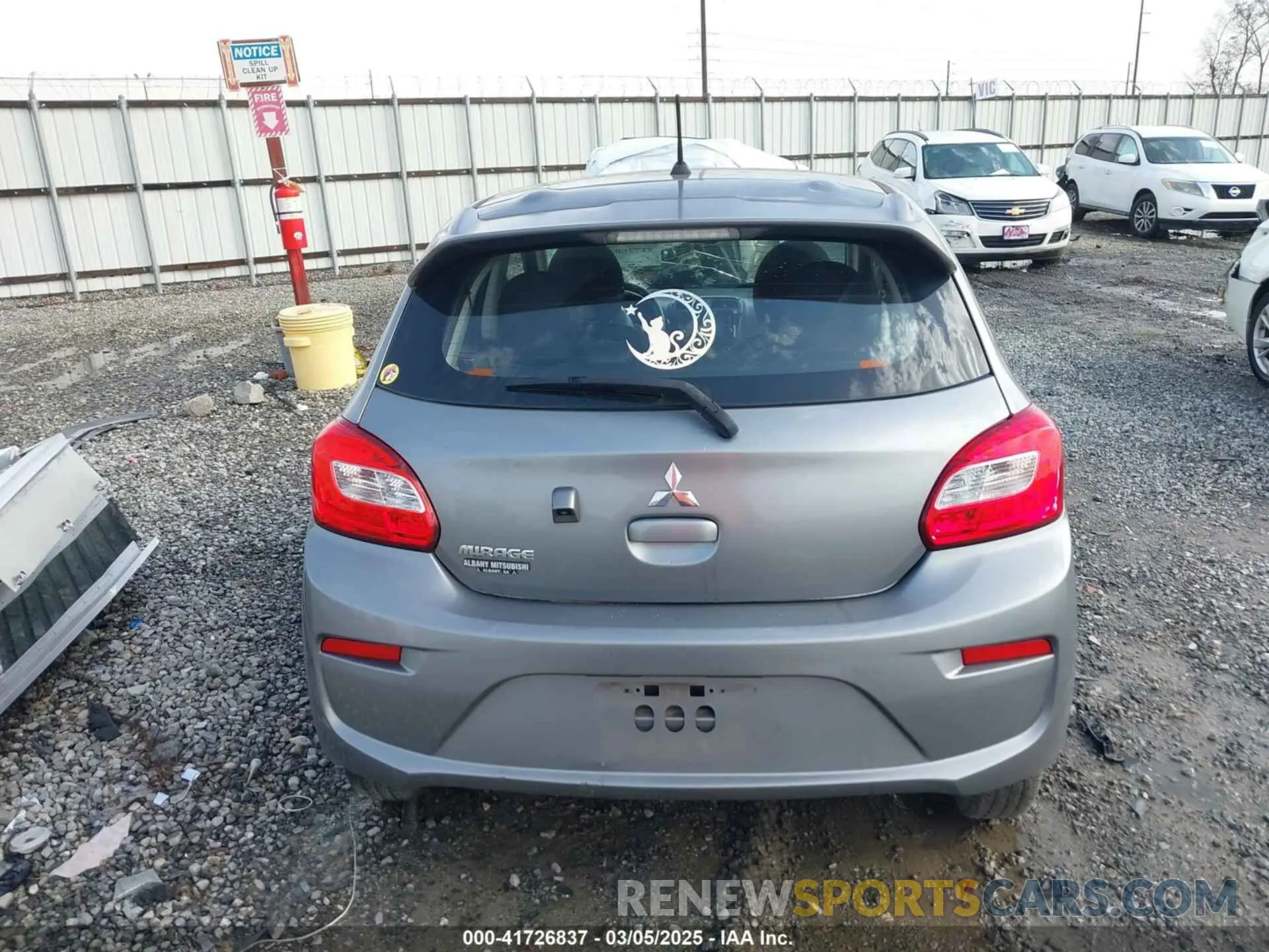 16 Photograph of a damaged car ML32A3HJ9LH002486 MITSUBISHI MIRAGE 2020