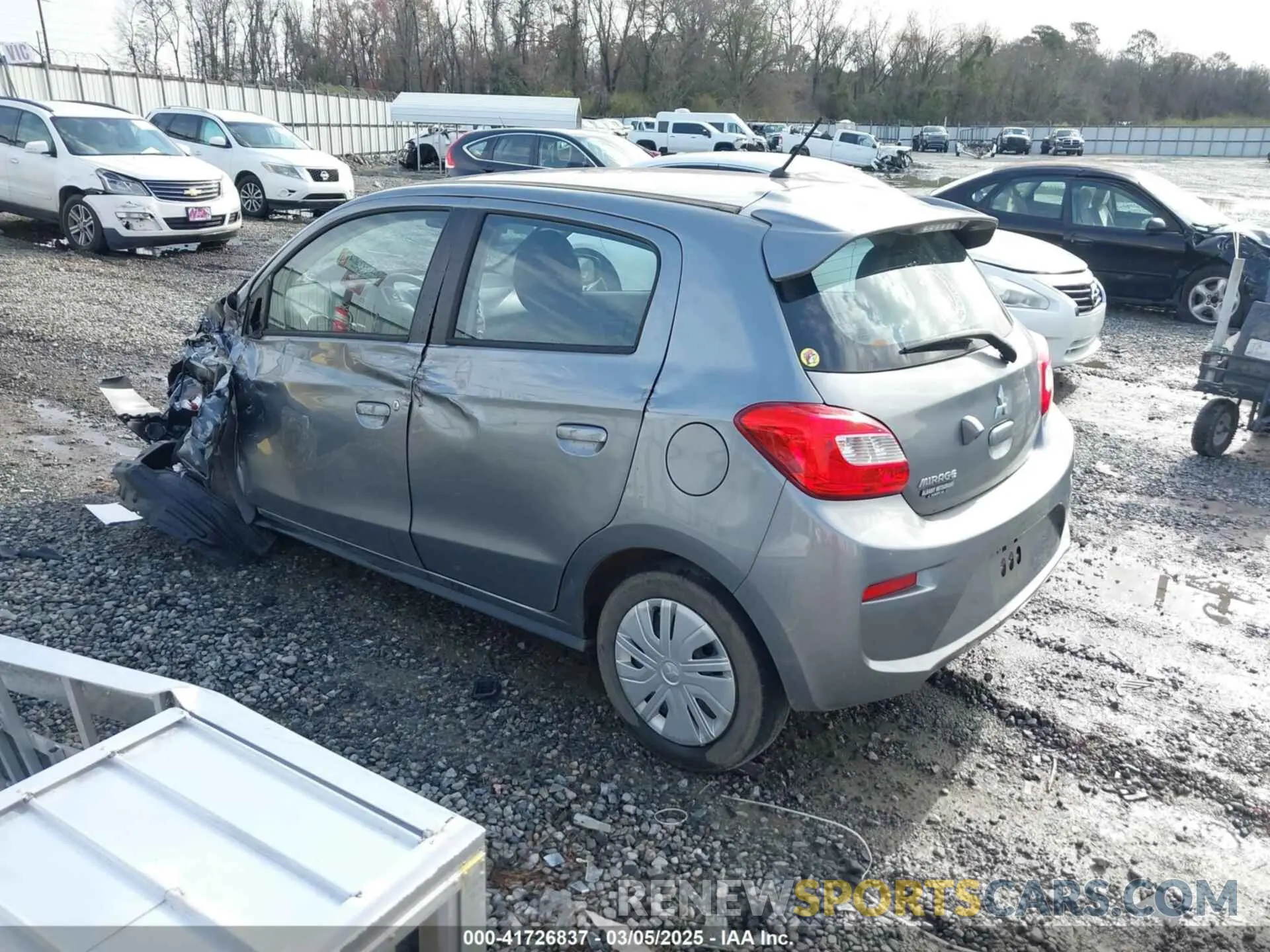 3 Photograph of a damaged car ML32A3HJ9LH002486 MITSUBISHI MIRAGE 2020