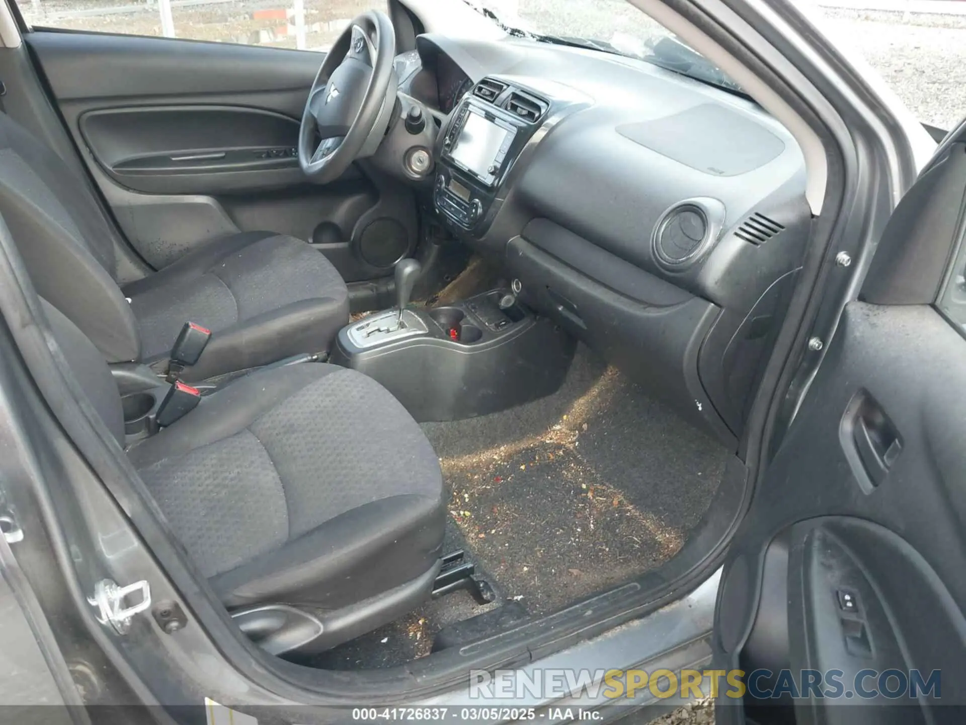 5 Photograph of a damaged car ML32A3HJ9LH002486 MITSUBISHI MIRAGE 2020