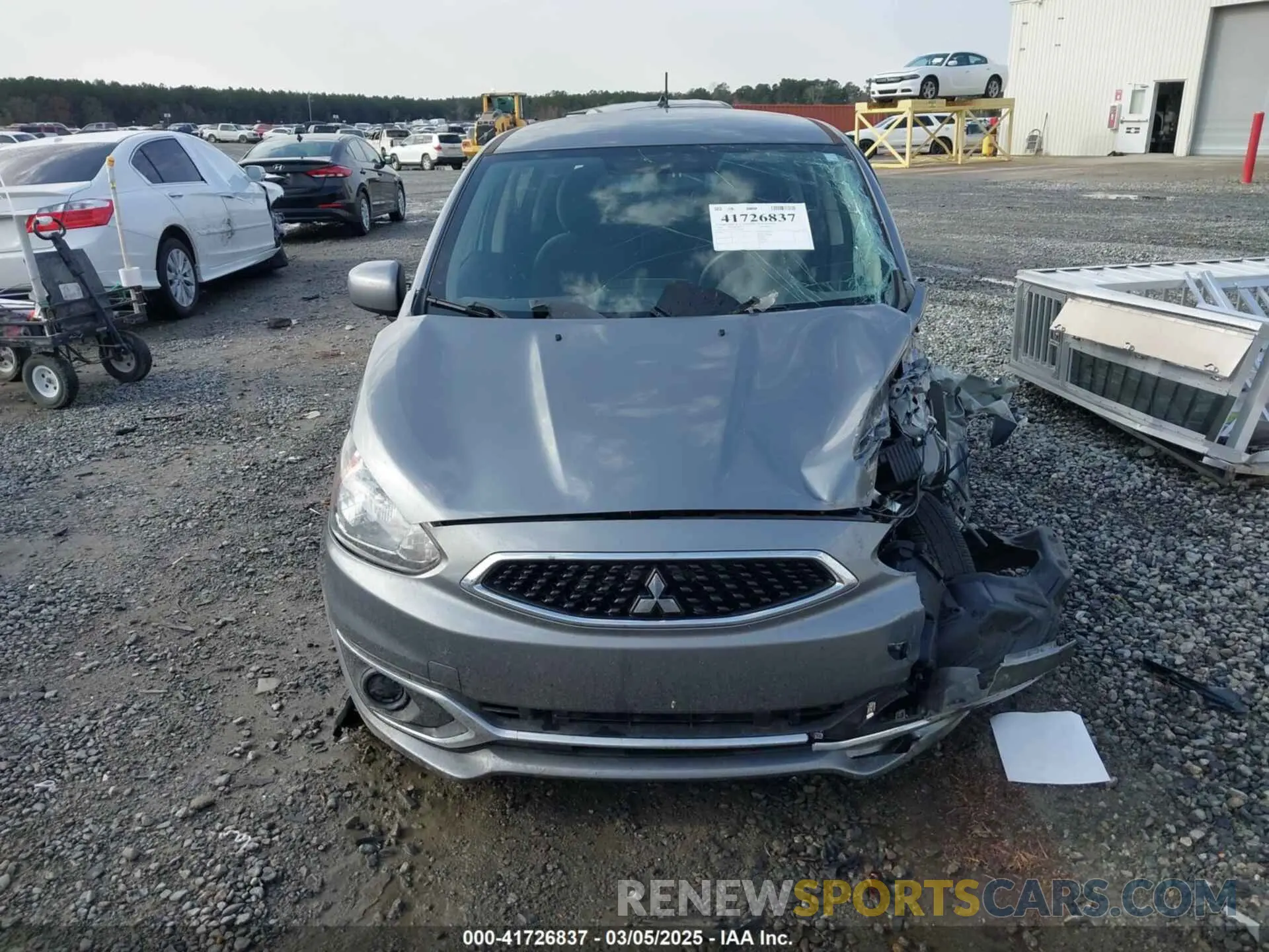 6 Photograph of a damaged car ML32A3HJ9LH002486 MITSUBISHI MIRAGE 2020
