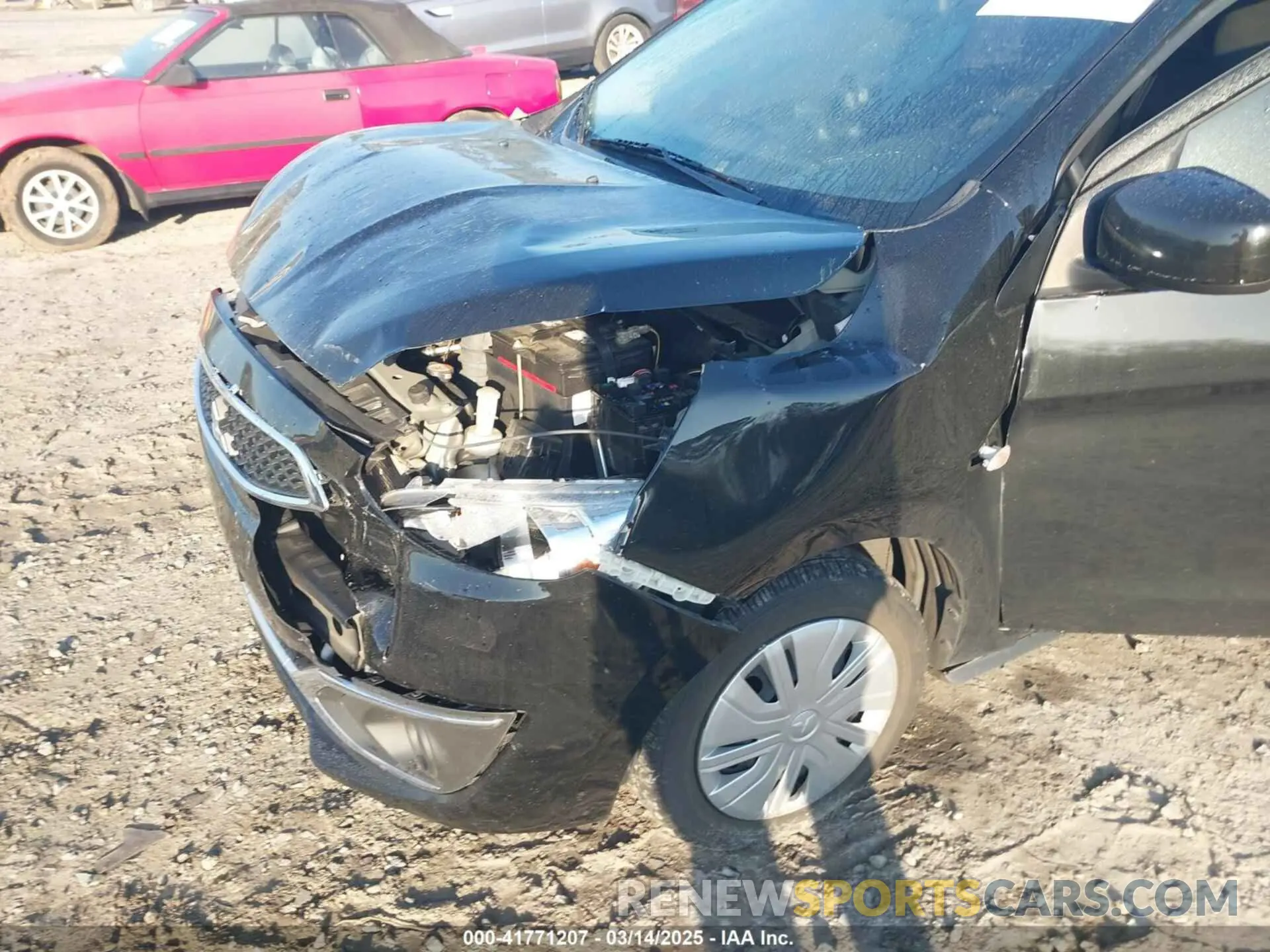 6 Photograph of a damaged car ML32A3HJ9LH004044 MITSUBISHI MIRAGE 2020