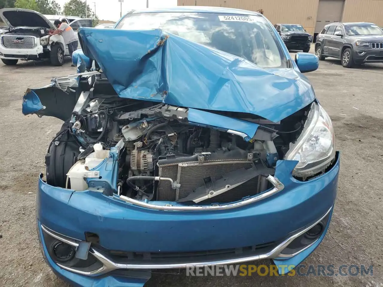 5 Photograph of a damaged car ML32A3HJ9LH004237 MITSUBISHI MIRAGE 2020