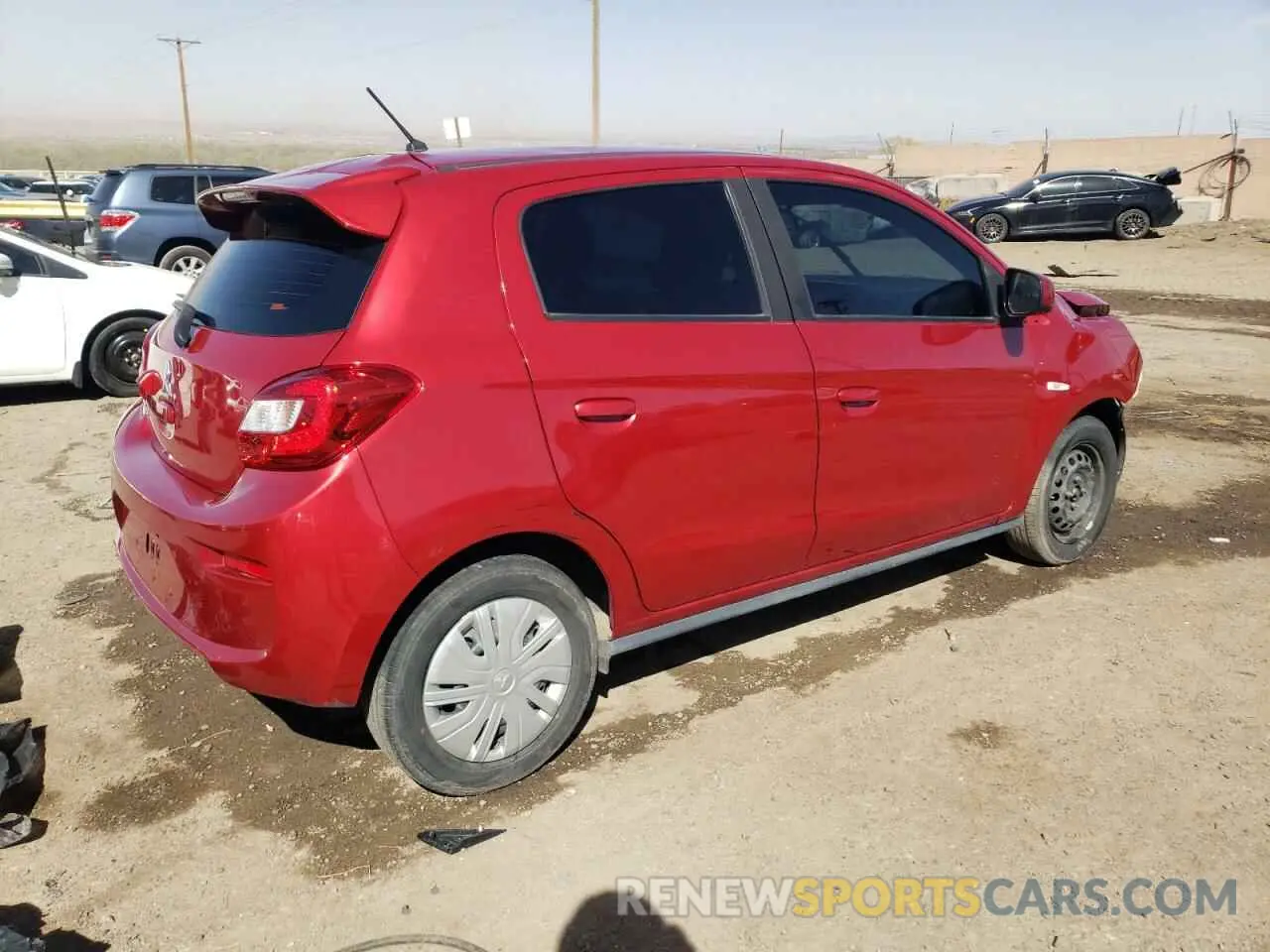 3 Photograph of a damaged car ML32A3HJ9LH007364 MITSUBISHI MIRAGE 2020