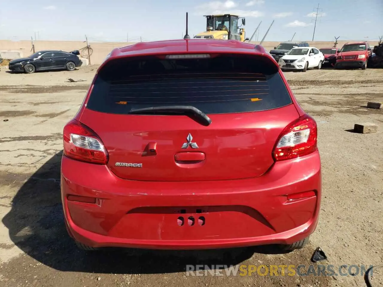 6 Photograph of a damaged car ML32A3HJ9LH007364 MITSUBISHI MIRAGE 2020