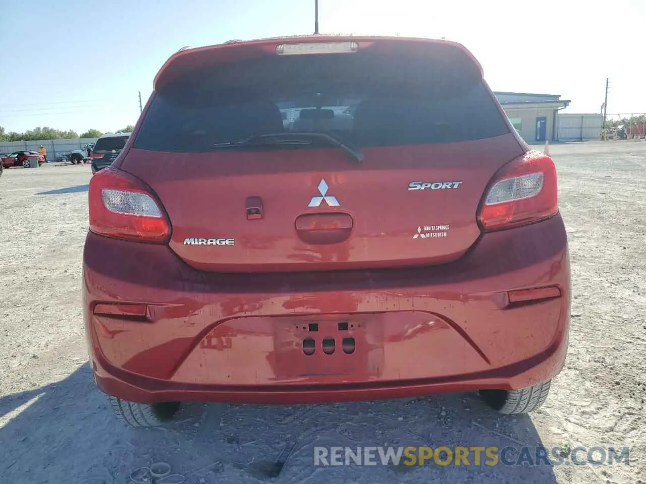 6 Photograph of a damaged car ML32A3HJXLH000505 MITSUBISHI MIRAGE 2020