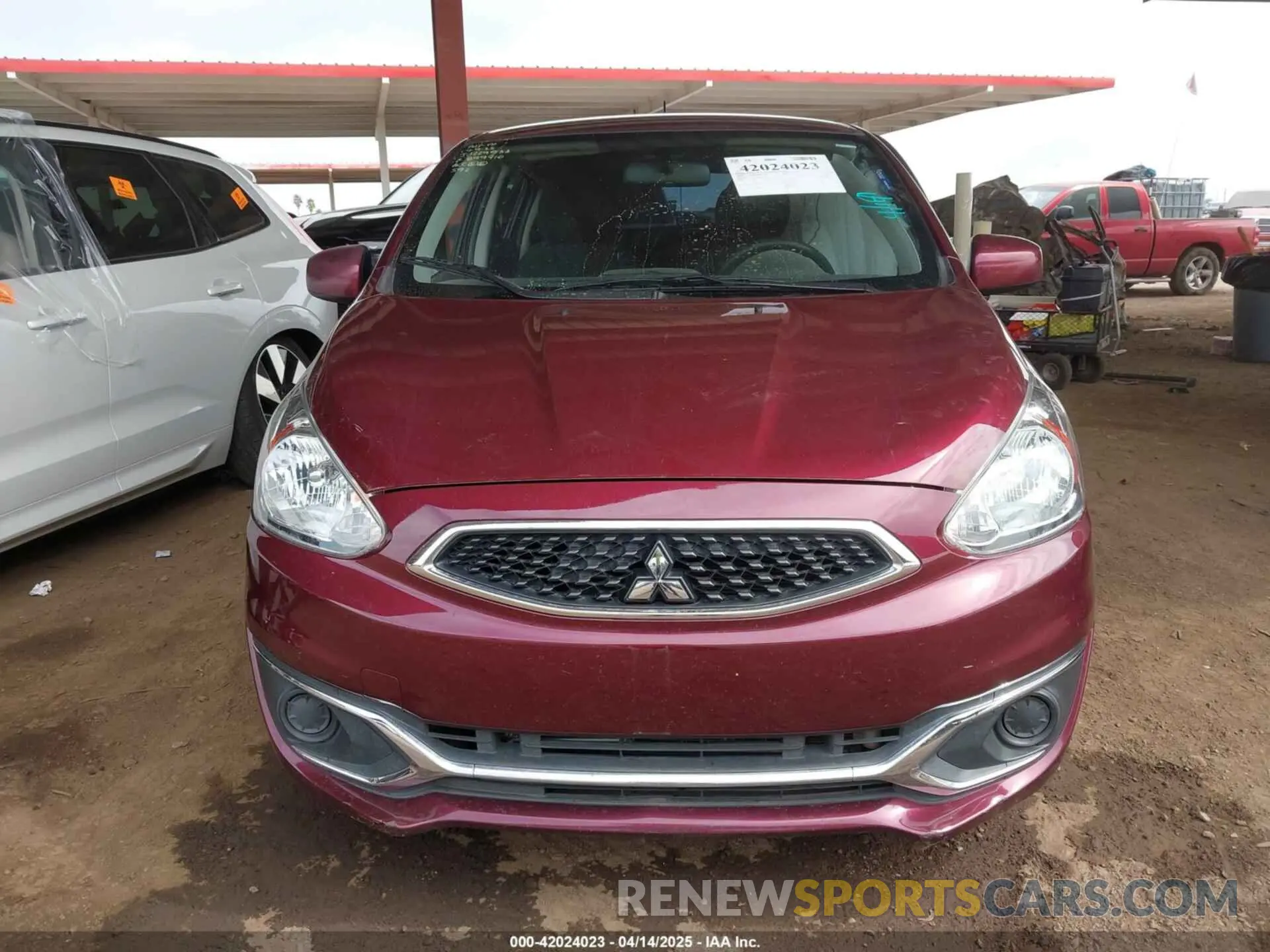 12 Photograph of a damaged car ML32A3HJXLH001752 MITSUBISHI MIRAGE 2020