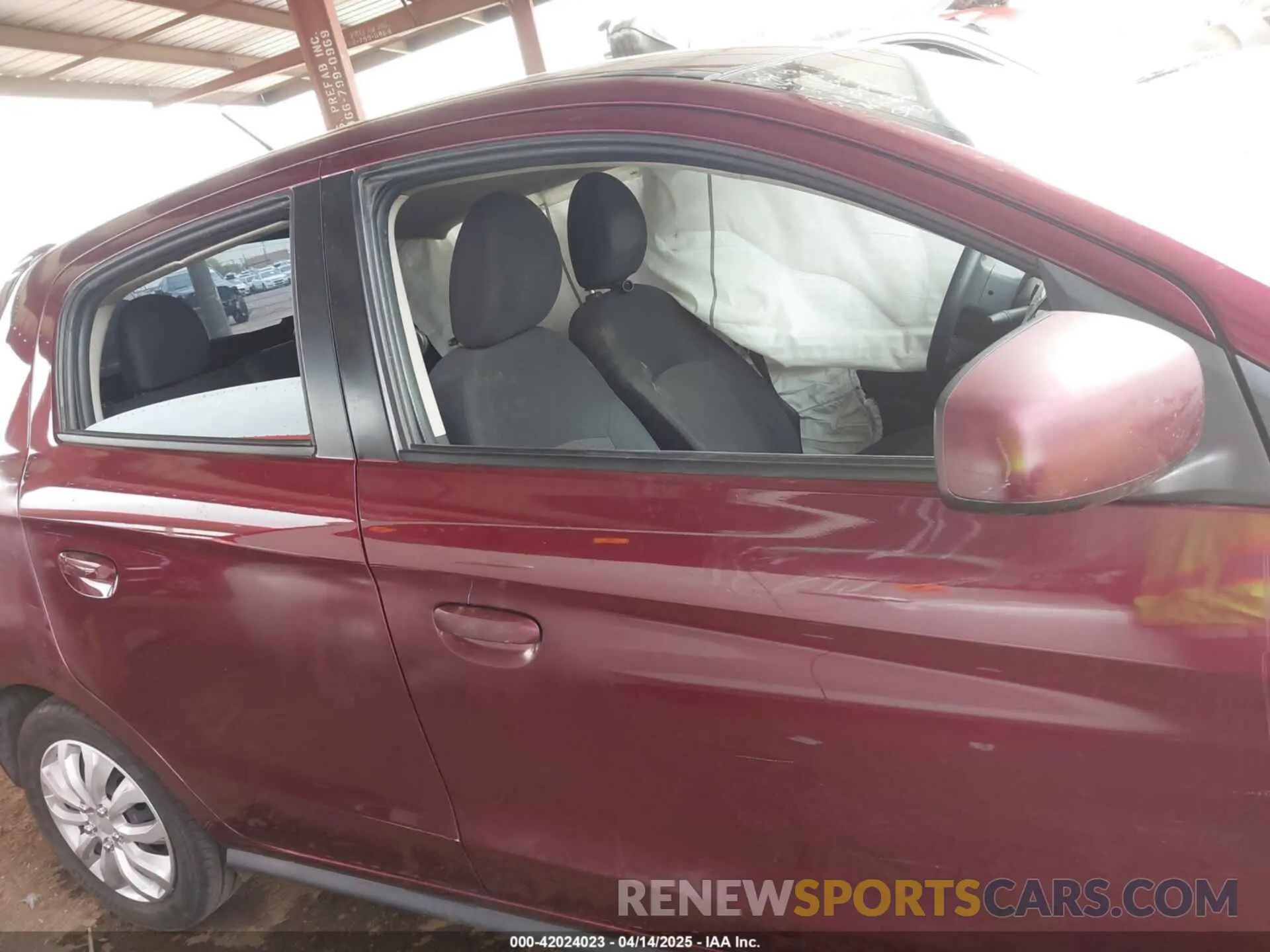 13 Photograph of a damaged car ML32A3HJXLH001752 MITSUBISHI MIRAGE 2020