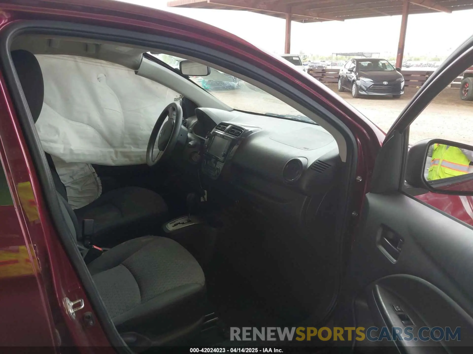 5 Photograph of a damaged car ML32A3HJXLH001752 MITSUBISHI MIRAGE 2020