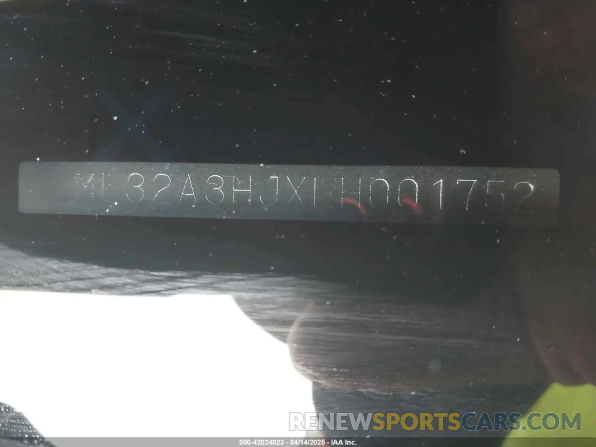 9 Photograph of a damaged car ML32A3HJXLH001752 MITSUBISHI MIRAGE 2020