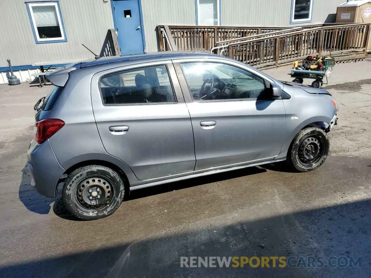 3 Photograph of a damaged car ML32A3HJXLH002822 MITSUBISHI MIRAGE 2020