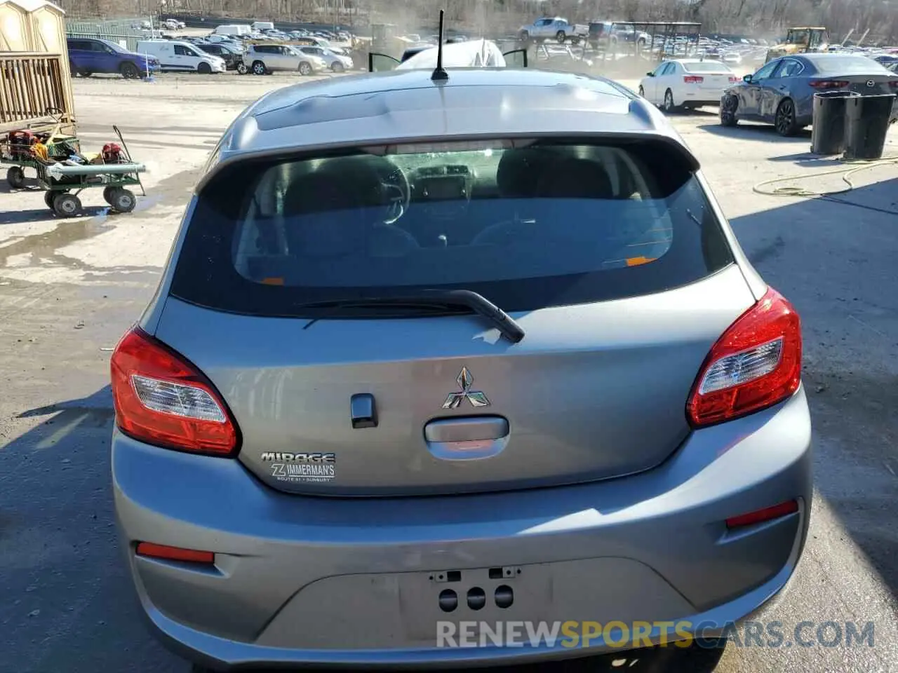 6 Photograph of a damaged car ML32A3HJXLH002822 MITSUBISHI MIRAGE 2020