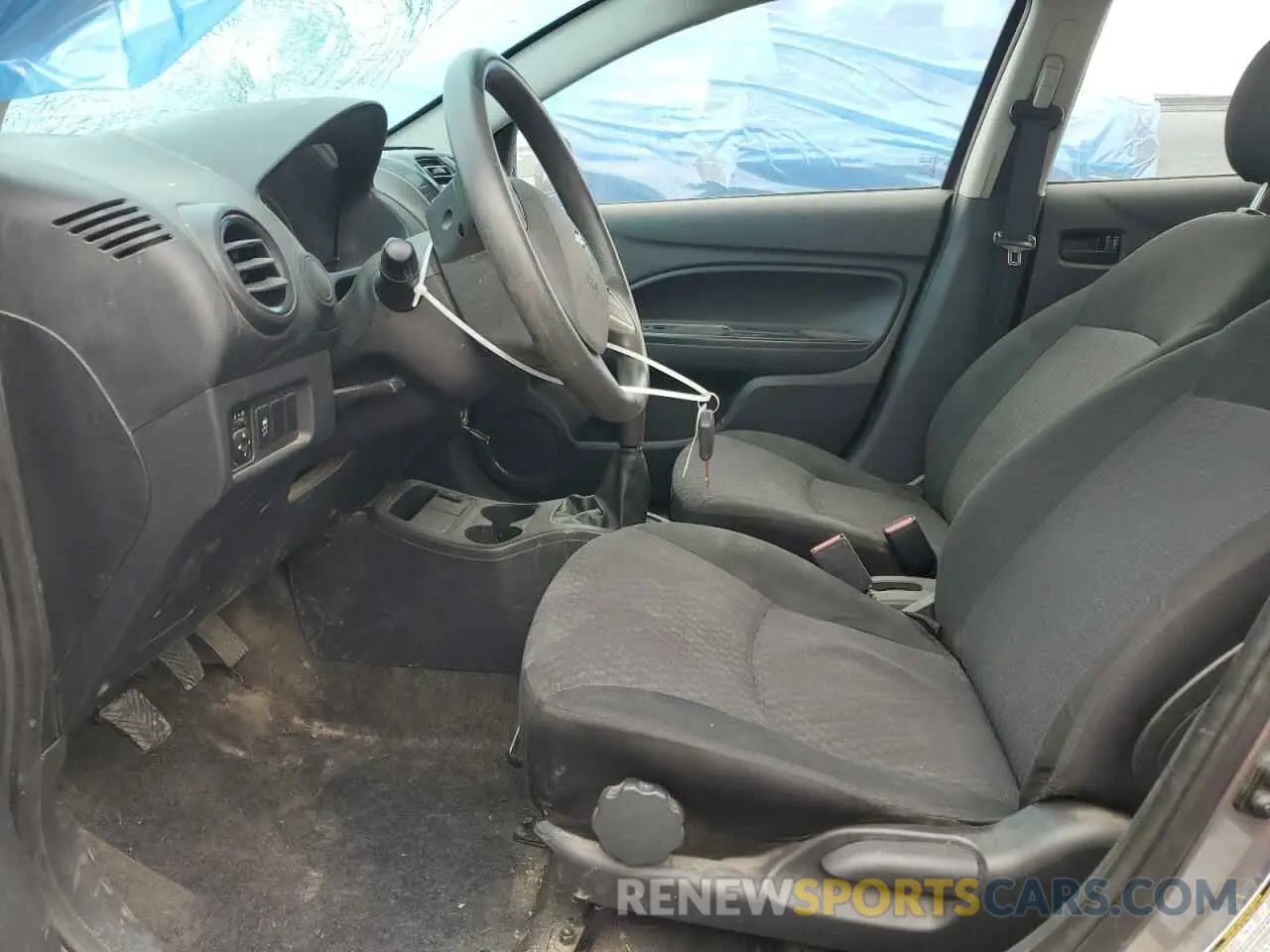 7 Photograph of a damaged car ML32A3HJXLH002822 MITSUBISHI MIRAGE 2020