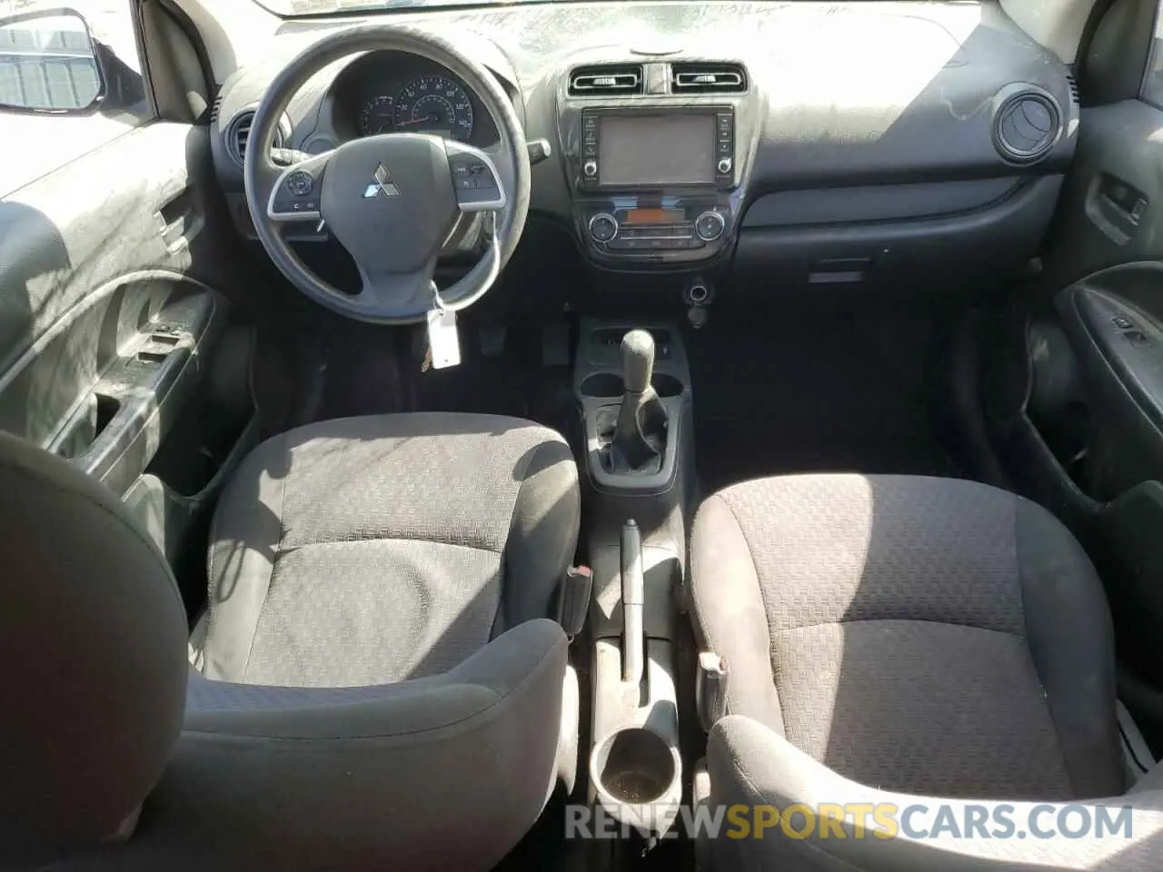 8 Photograph of a damaged car ML32A3HJXLH002822 MITSUBISHI MIRAGE 2020