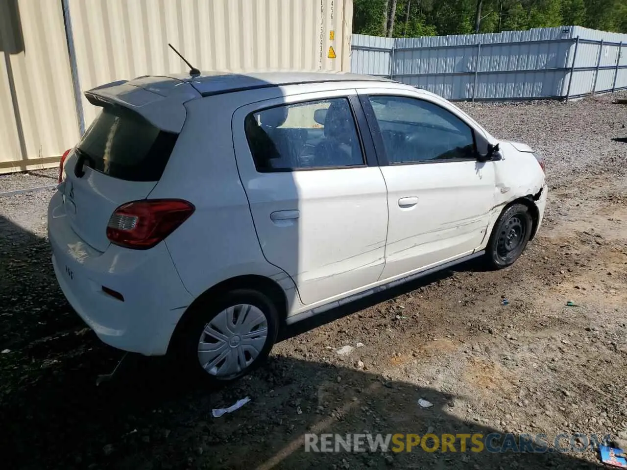 3 Photograph of a damaged car ML32A3HJXLH003971 MITSUBISHI MIRAGE 2020