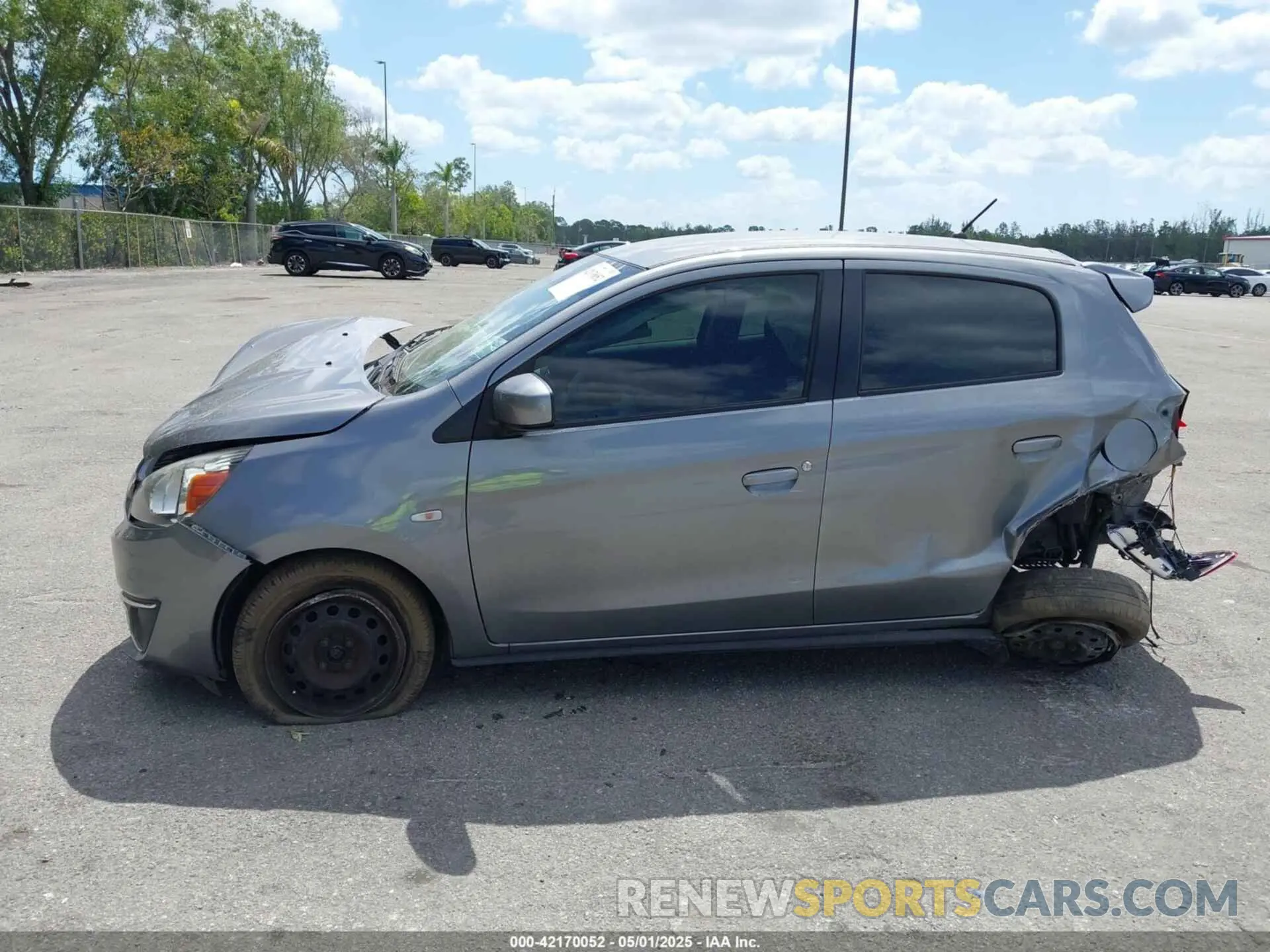 14 Photograph of a damaged car ML32A3HJXLH005610 MITSUBISHI MIRAGE 2020