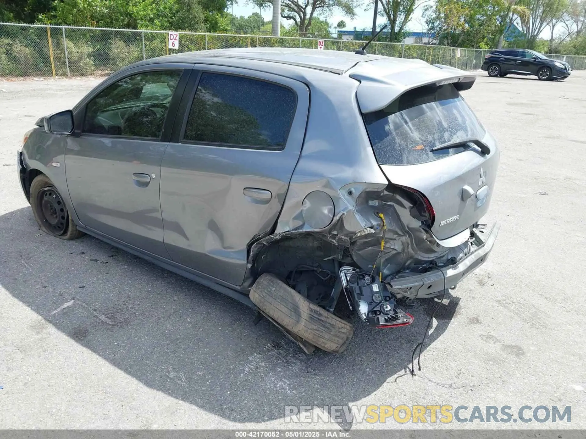 3 Photograph of a damaged car ML32A3HJXLH005610 MITSUBISHI MIRAGE 2020