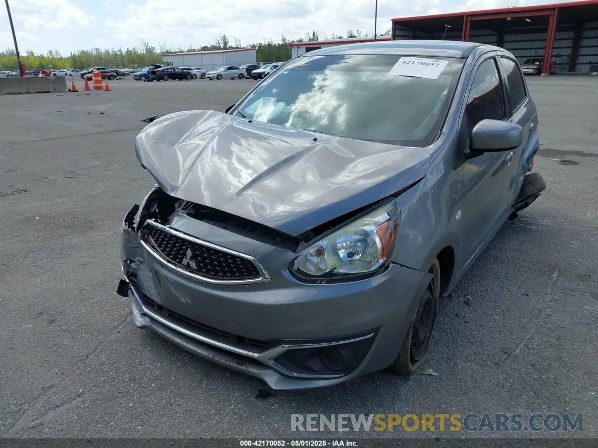 6 Photograph of a damaged car ML32A3HJXLH005610 MITSUBISHI MIRAGE 2020