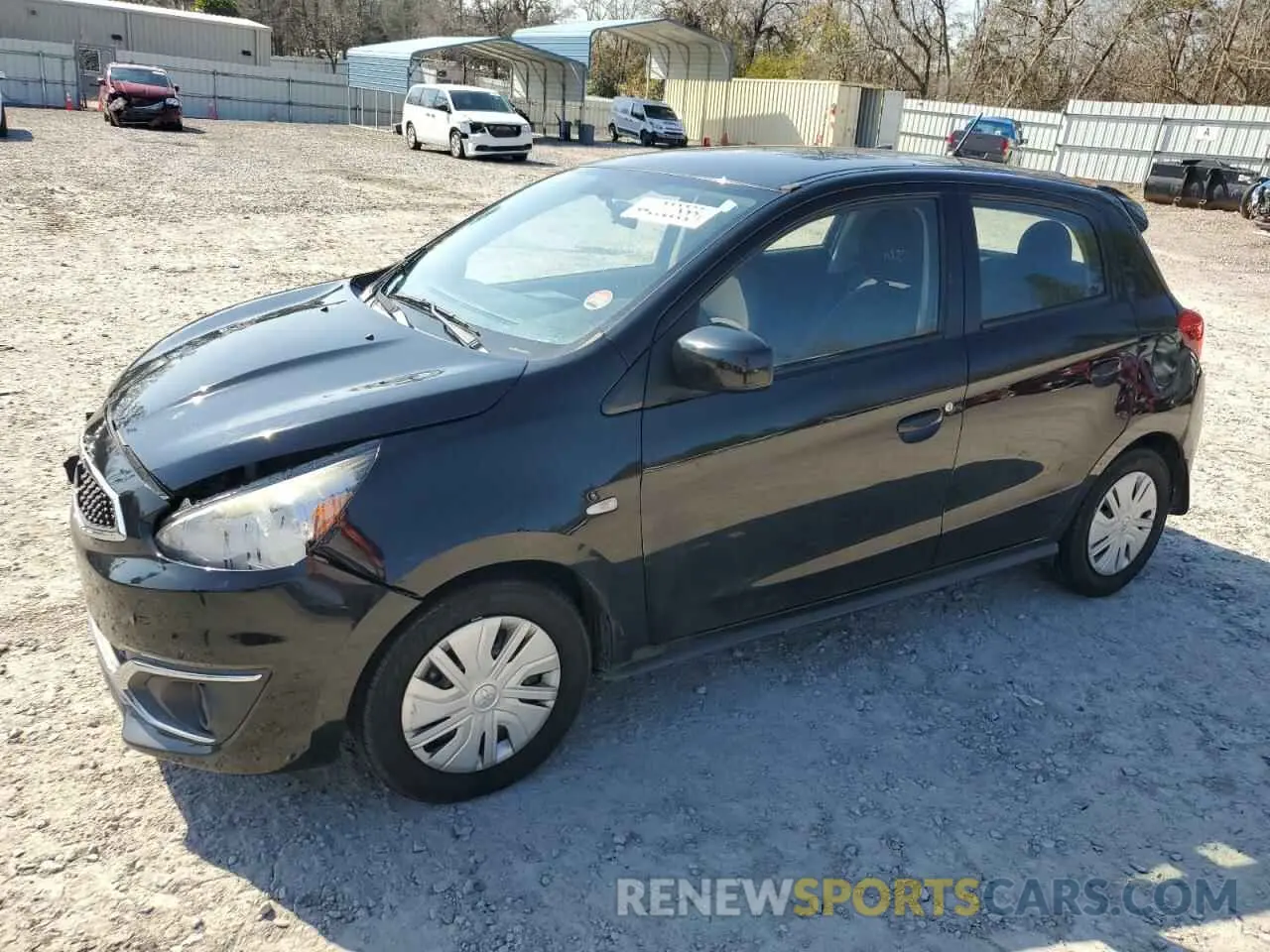 1 Photograph of a damaged car ML32A3HJXLH008278 MITSUBISHI MIRAGE 2020