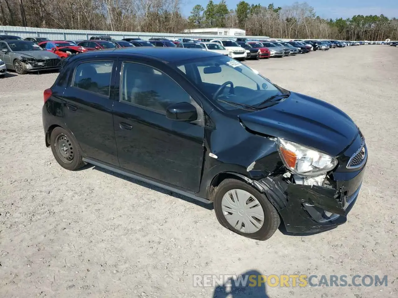 4 Photograph of a damaged car ML32A3HJXLH008278 MITSUBISHI MIRAGE 2020