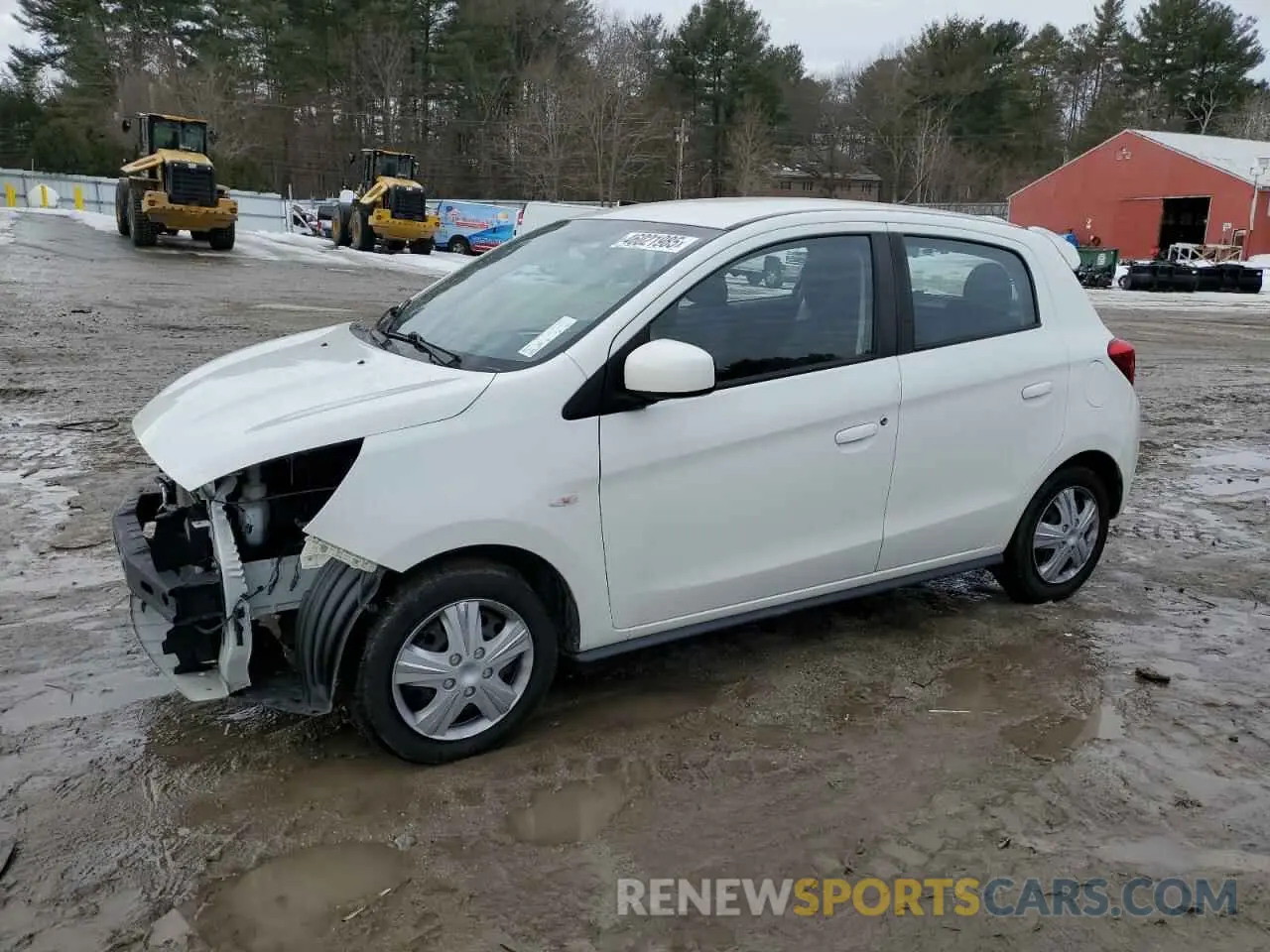1 Photograph of a damaged car ML32A3HJXLH009463 MITSUBISHI MIRAGE 2020