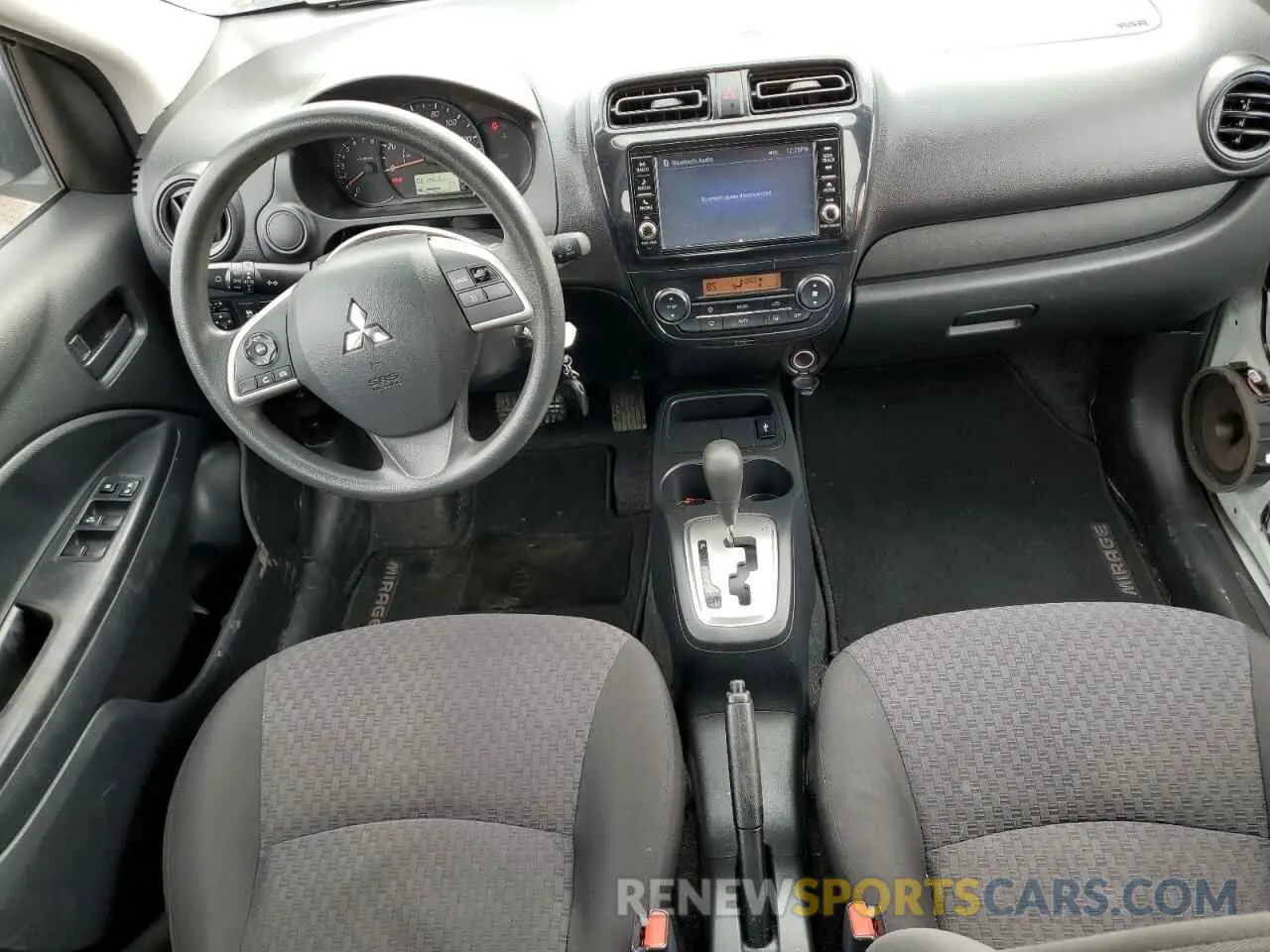 8 Photograph of a damaged car ML32A3HJXLH009463 MITSUBISHI MIRAGE 2020