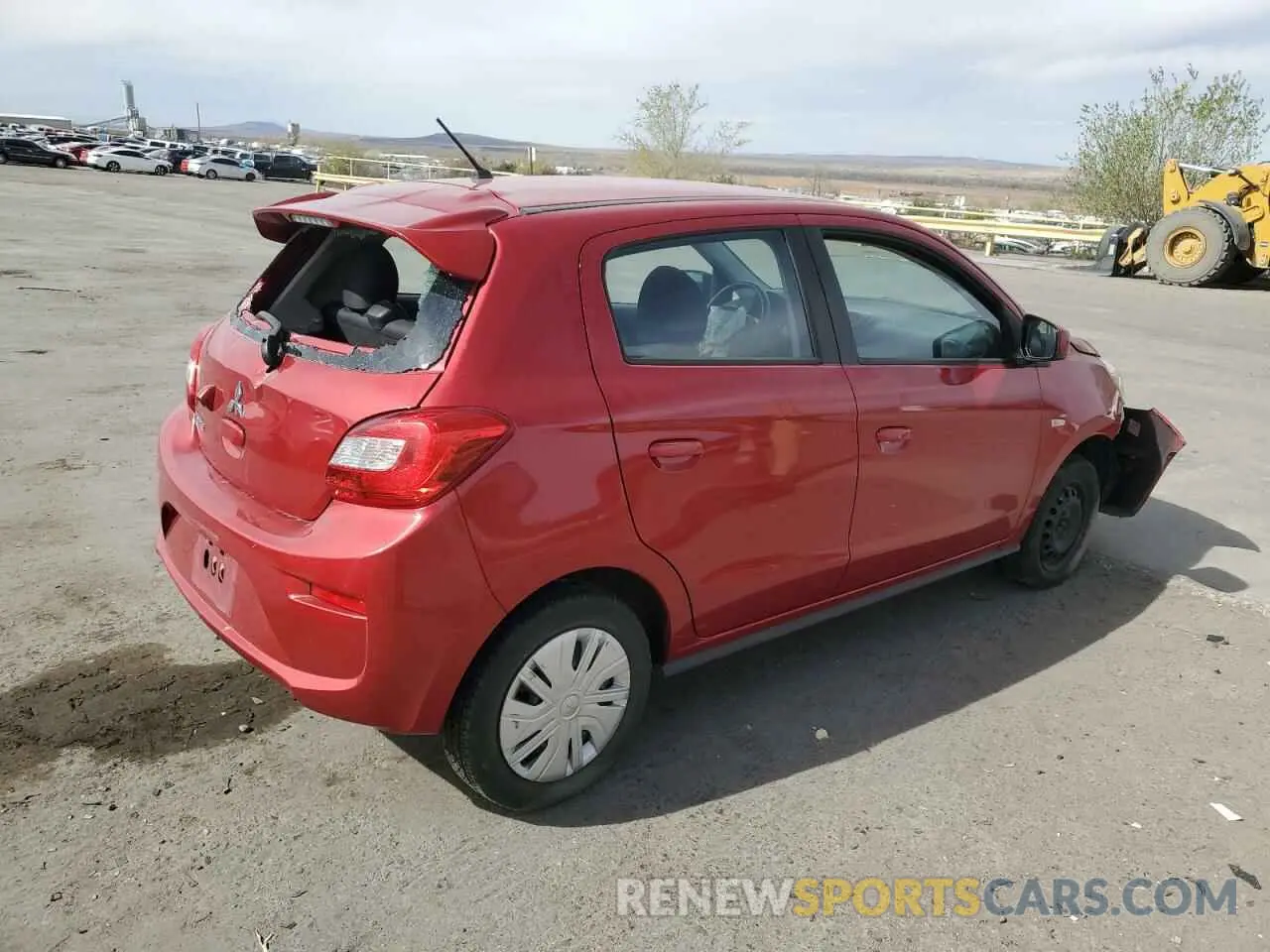 3 Photograph of a damaged car ML32A3HJXLH009754 MITSUBISHI MIRAGE 2020